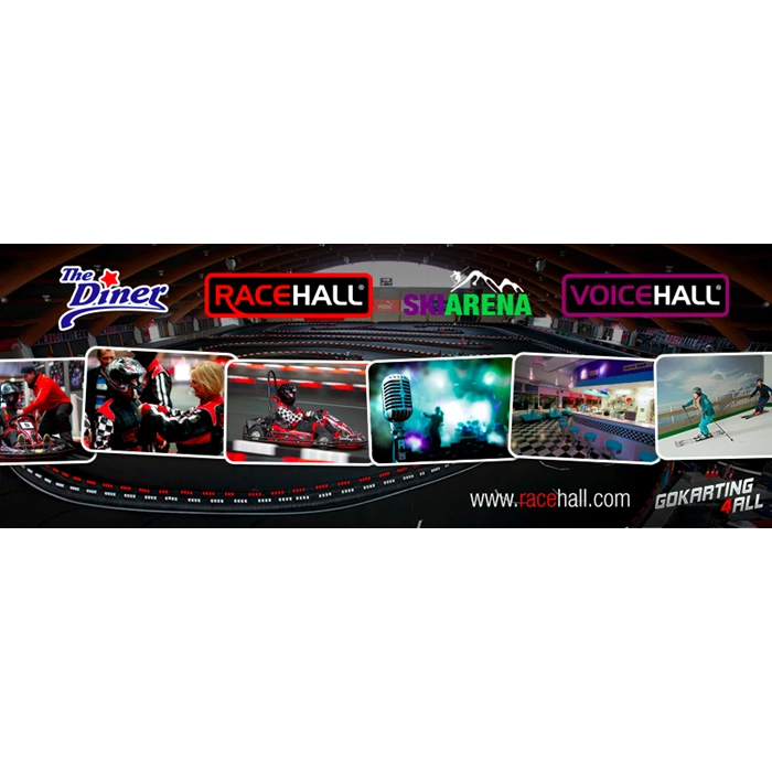 10 turskort til Racehall